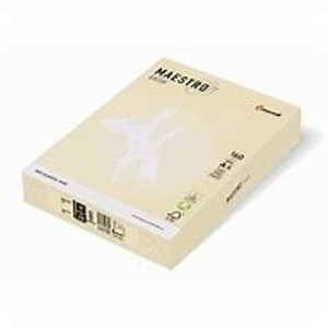 Carta Maestro Color - A4 - 160 gr - Vaniglia BE66 - Mondi - conf. 250 fogli Foto prodotto